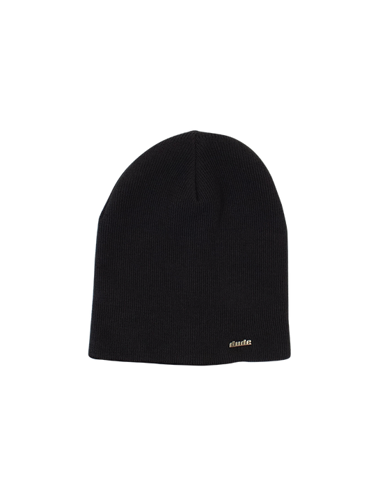 An image of DUDE Winter Beanie in black color in one size fits most