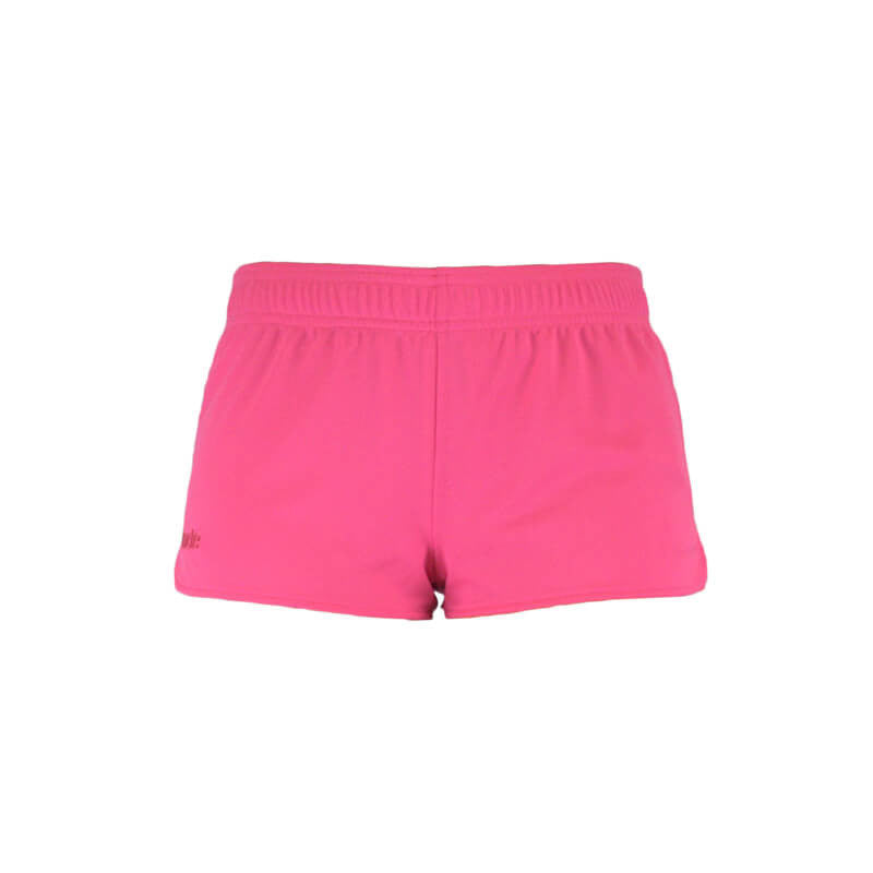 An image showing Ultimate Reversible Tech Shorts.  Tech reversible shorts color pink