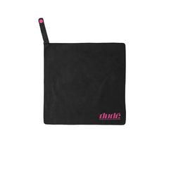 An image showing Dude Tech Towel, black in color 