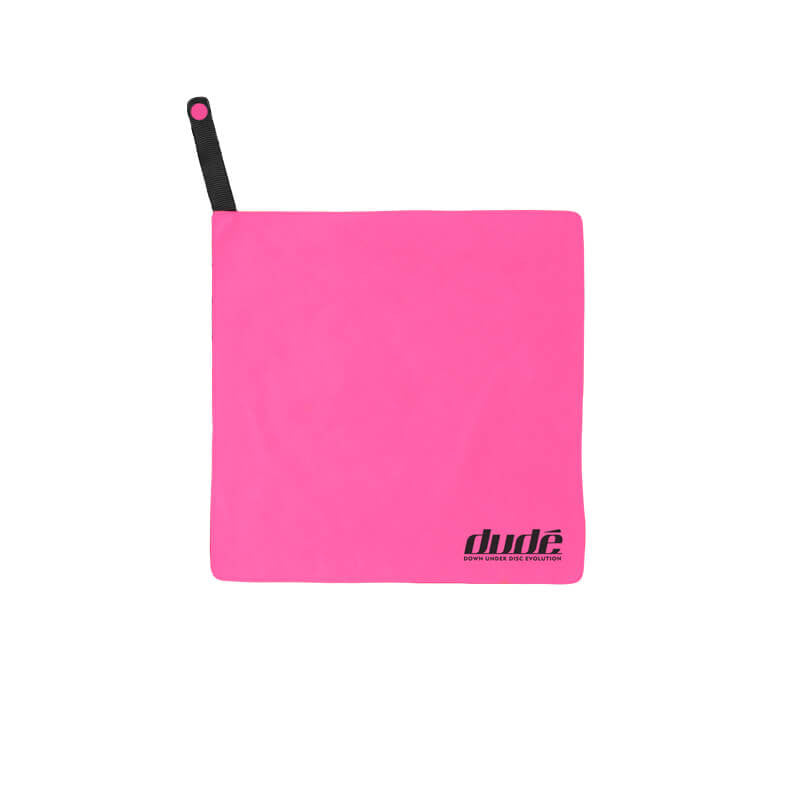 An image showing Dude Tech Towel, color pink
