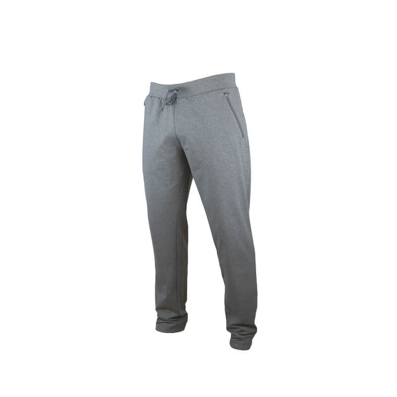 An image showing Dude Mens Tracky Dacs in grey color with Side zip pockets