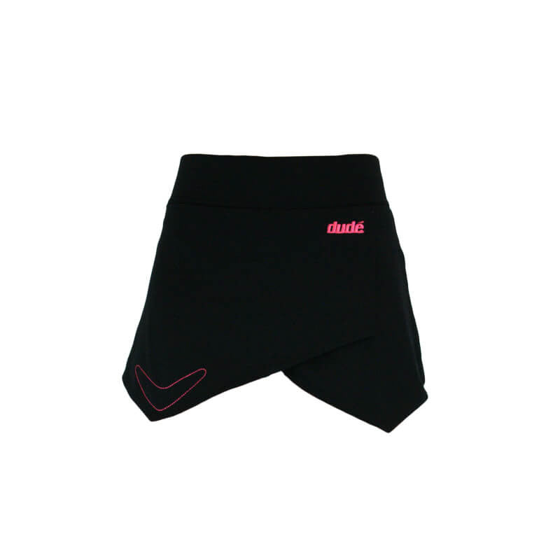 An image showing Ladies Pro short,  Ladies golf clothing. Black color