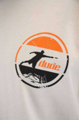 An image showing Arden Cotton Tee- Disc golf logo shirt, Off white Color